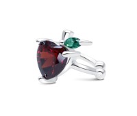 Apple Heart Ear Cuff EC-1312